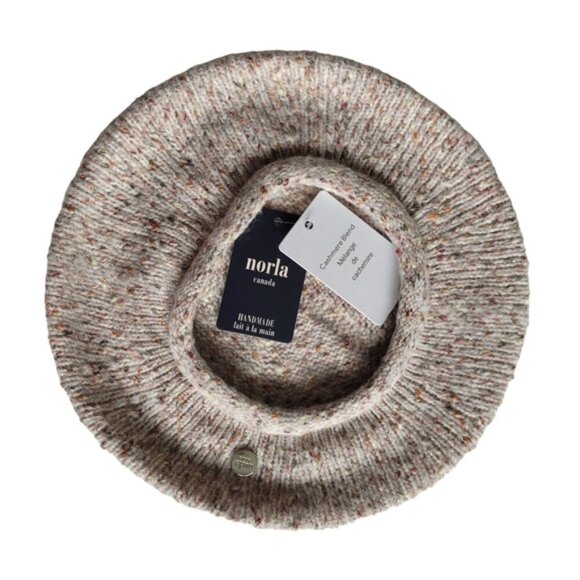 Norla Canada Cashmere, Wool Blend Beret - Picture 4 of 6